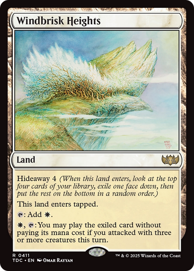 Windbrisk Heights [Tarkir: Dragonstorm Commander] | Devastation Store