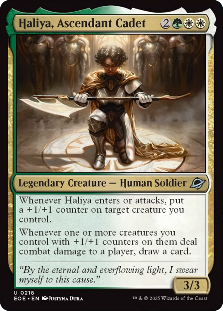 Haliya, Ascendant Cadet [Edge of Eternities] | Devastation Store