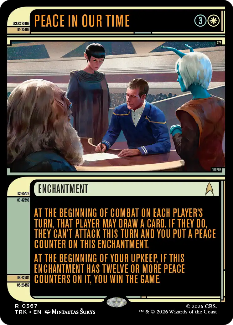 Peace in Our Time (Showcase) [Star Trek] | Devastation Store