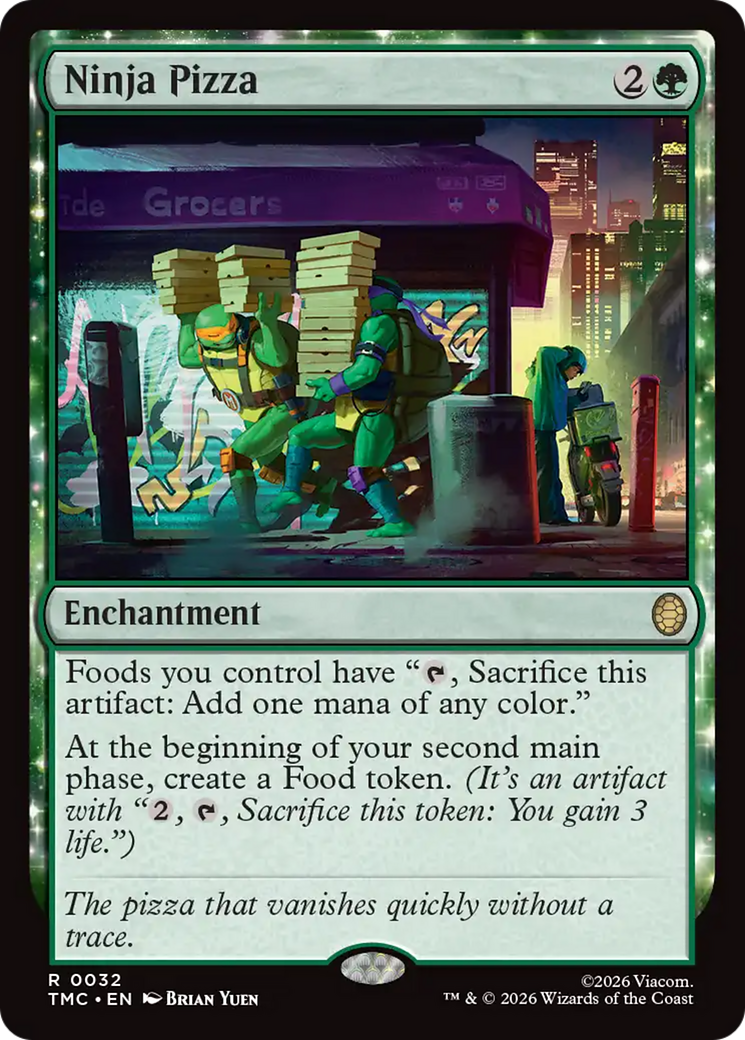 Ninja Pizza [Teenage Mutant Ninja Turtles Commander] | Devastation Store