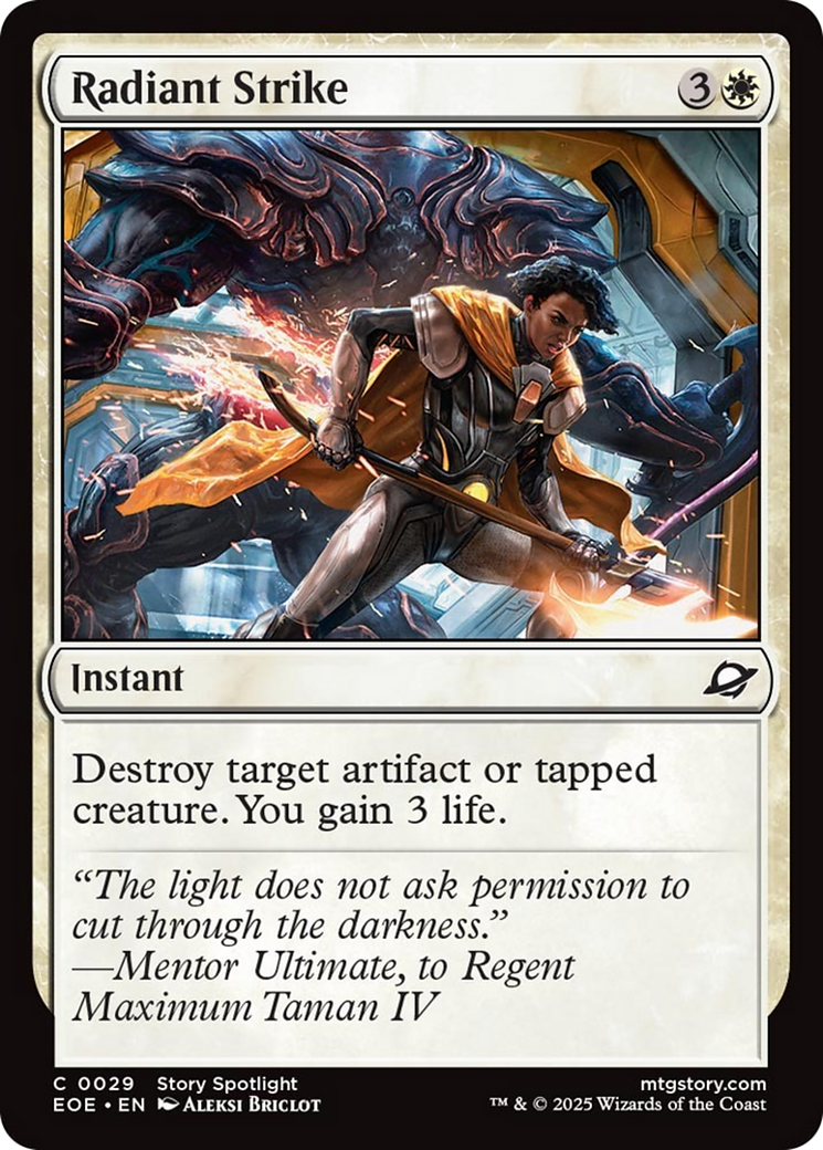 Radiant Strike [Edge of Eternities] | Devastation Store