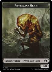 Phyrexian Germ // Plant Double-Sided Token [Modern Horizons 3 Tokens] | Devastation Store