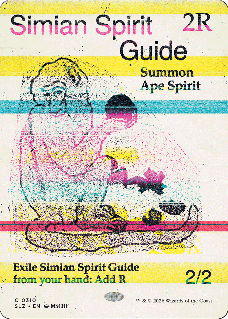Simian Spirit Guide (0310) [Secret Lair x MSCHF: The Zeta Set] | Devastation Store