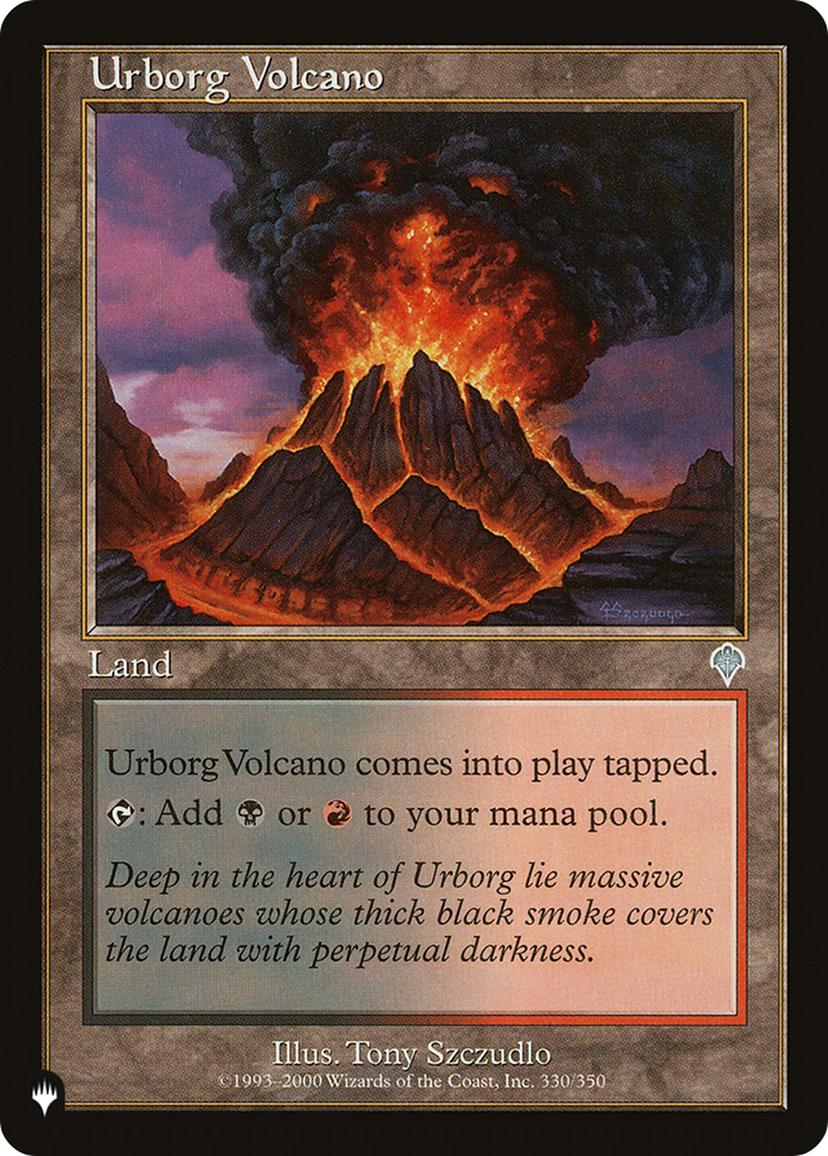 Urborg Volcano [The List Reprints] | Devastation Store