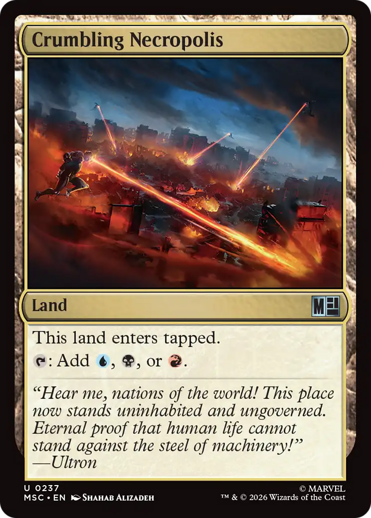 Crumbling Necropolis [Marvel Super Heroes Commander] | Devastation Store