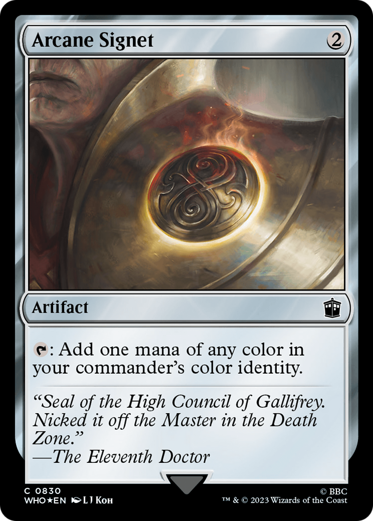 Arcane Signet (Surge Foil) [Doctor Who] | Devastation Store