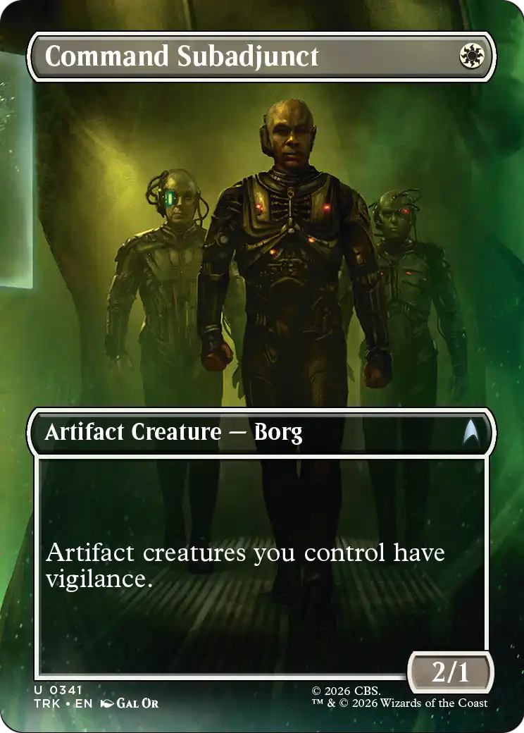Command Subadjunct (Borderless) [Star Trek] | Devastation Store