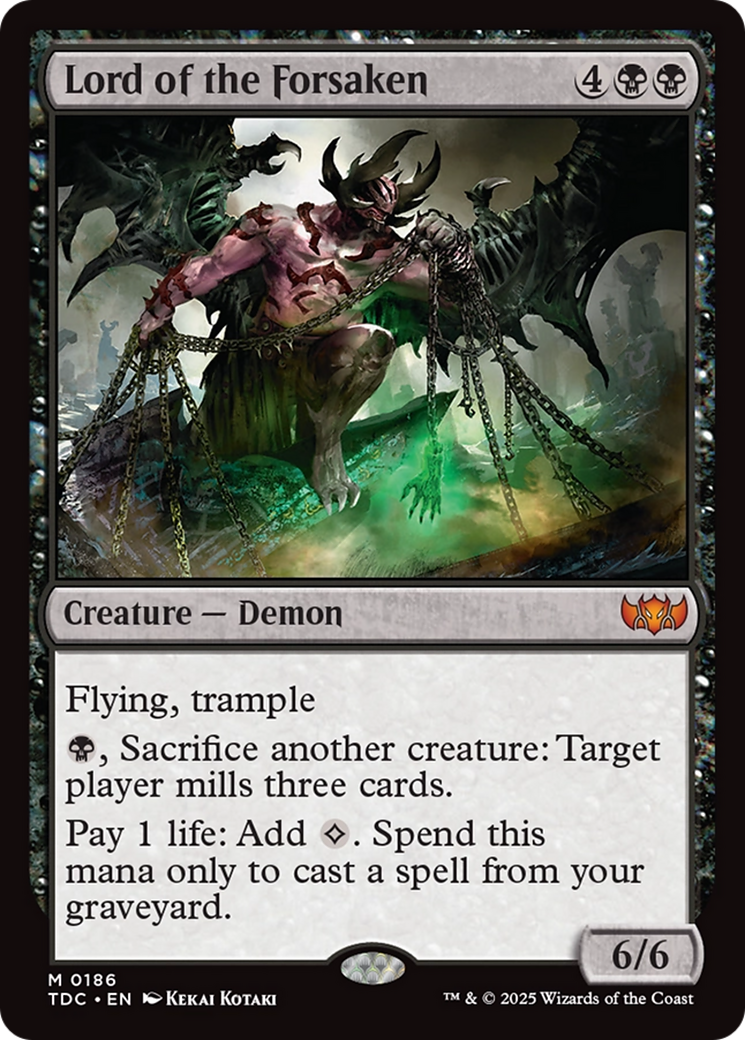 Lord of the Forsaken [Tarkir: Dragonstorm Commander] | Devastation Store