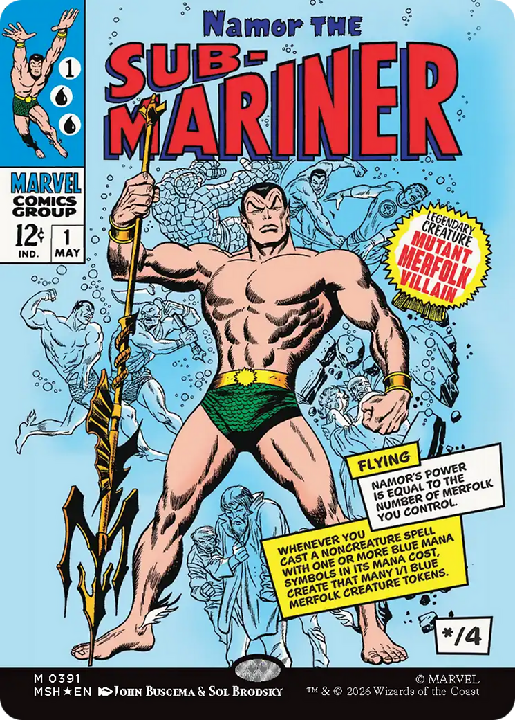 Namor The Sub-Mariner (Borderless) [Marvel Super Heroes] | Devastation Store