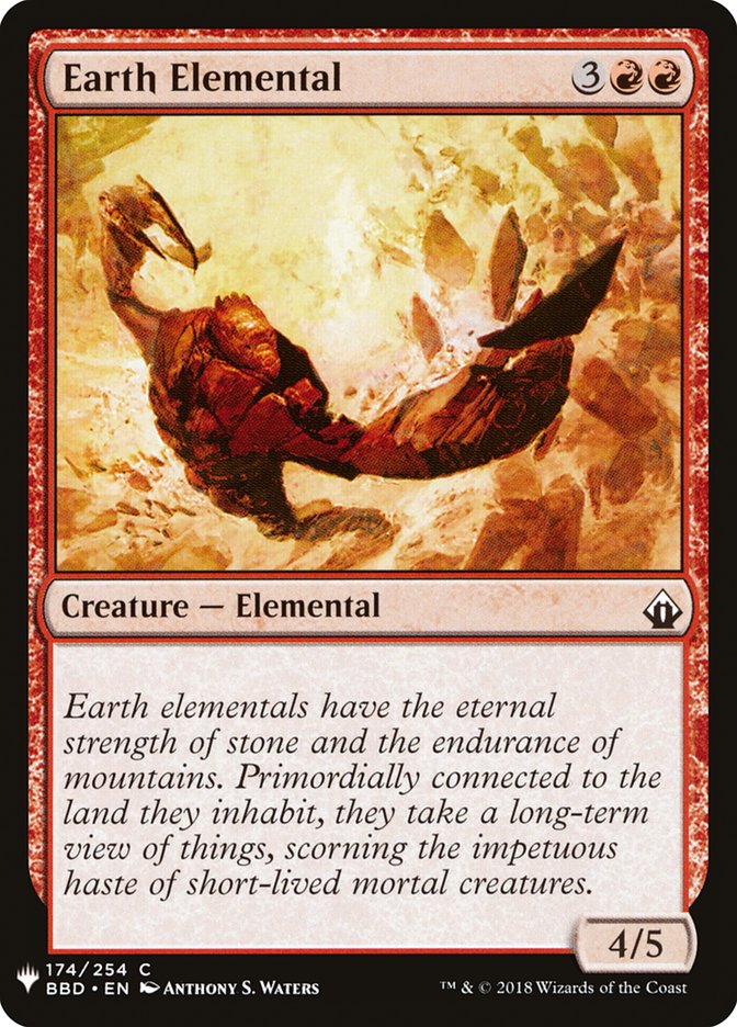 Earth Elemental [Mystery Booster] | Devastation Store