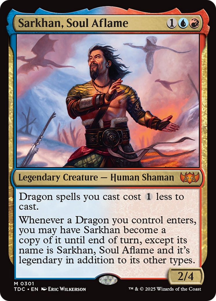 Sarkhan, Soul Aflame [Tarkir: Dragonstorm Commander] | Devastation Store