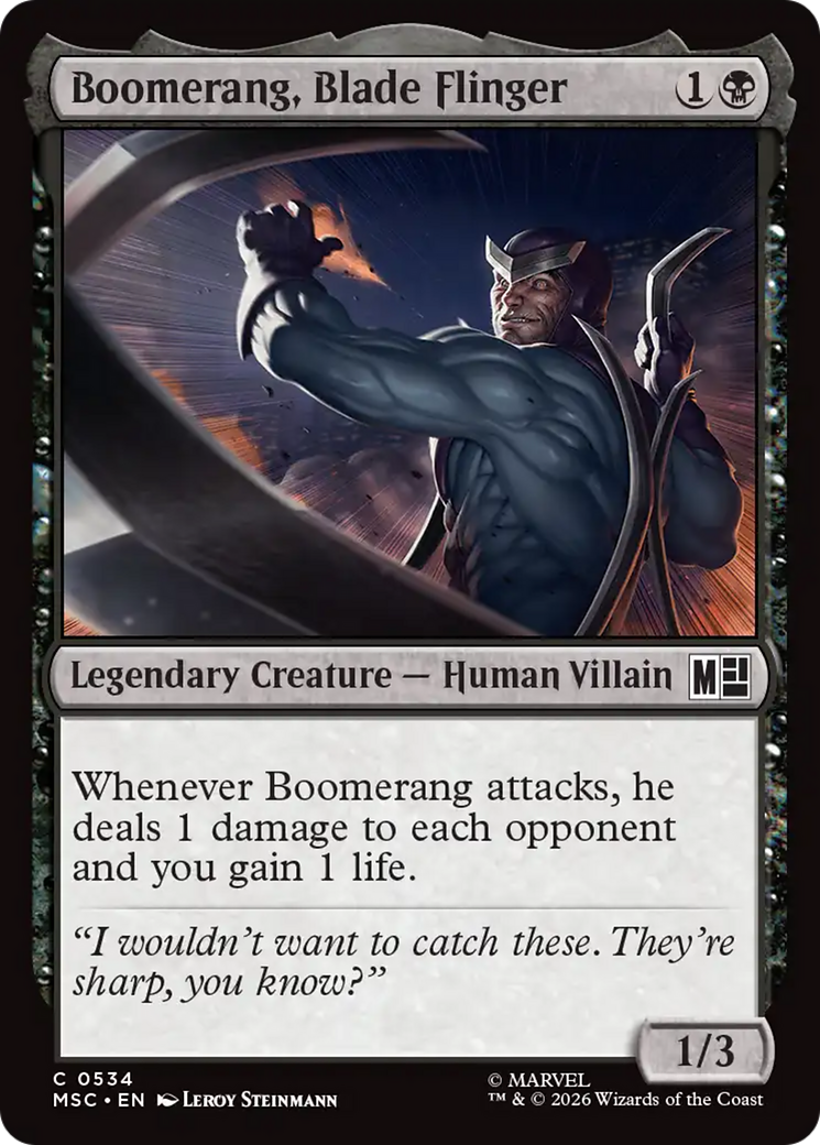 Boomerang, Blade Flinger [Marvel Super Heroes Commander] | Devastation Store