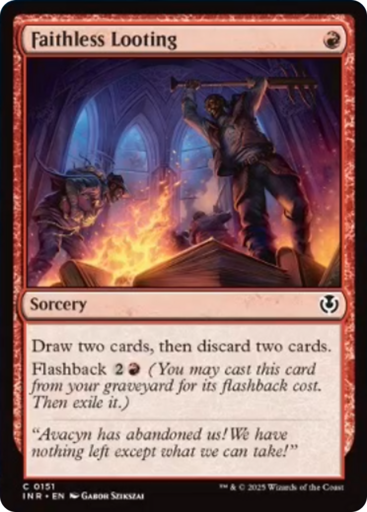 Faithless Looting [Innistrad Remastered] | Devastation Store