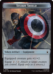 The Tiger God // Sturdy Shield Double-Sided Token [Marvel Super Heroes Tokens] | Devastation Store