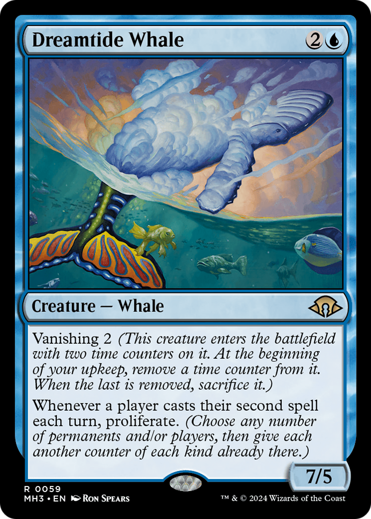 Dreamtide Whale [Modern Horizons 3] | Devastation Store