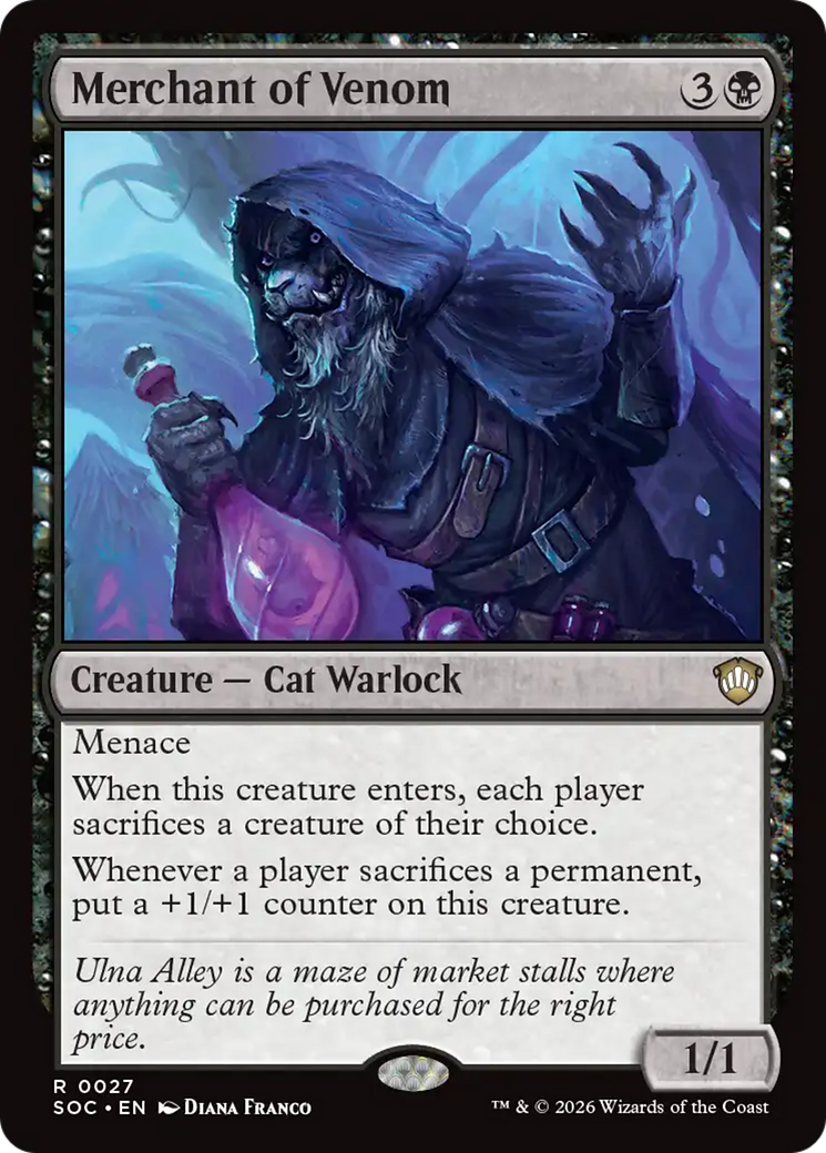 Merchant of Venom [Secrets of Strixhaven Commander] | Devastation Store