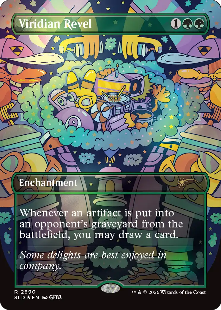 Viridian Revel [Secret Lair Drop Series] | Devastation Store