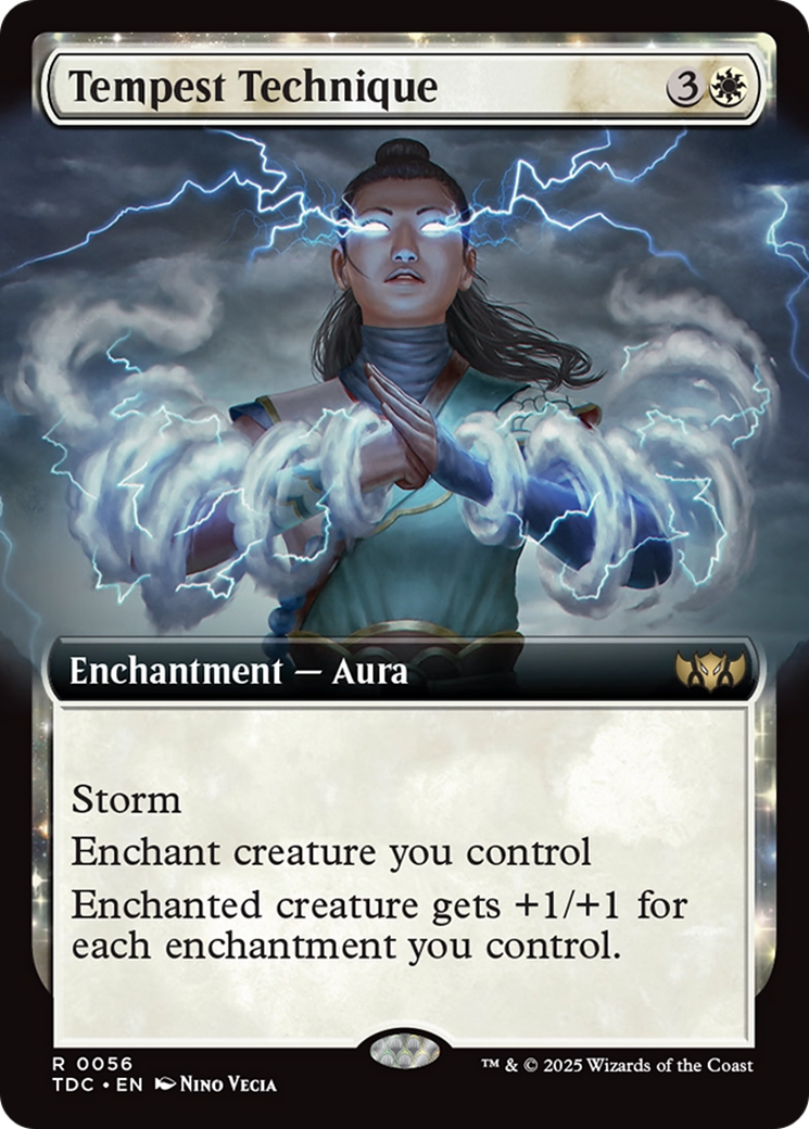 Tempest Technique (Extended Art) [Tarkir: Dragonstorm Commander] | Devastation Store