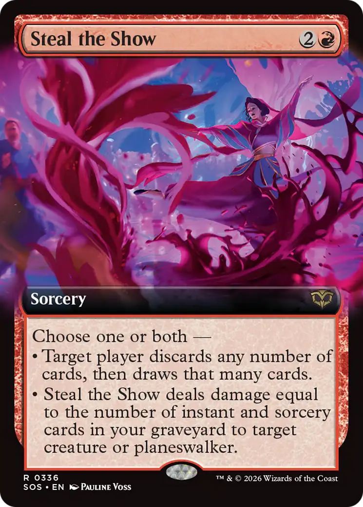 Steal the Show (Extended Art) [Secrets of Strixhaven] | Devastation Store