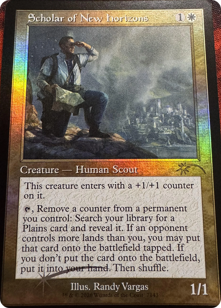 Scholar of New Horizons (Retro Frame) [Secret Lair Drop Series] | Devastation Store