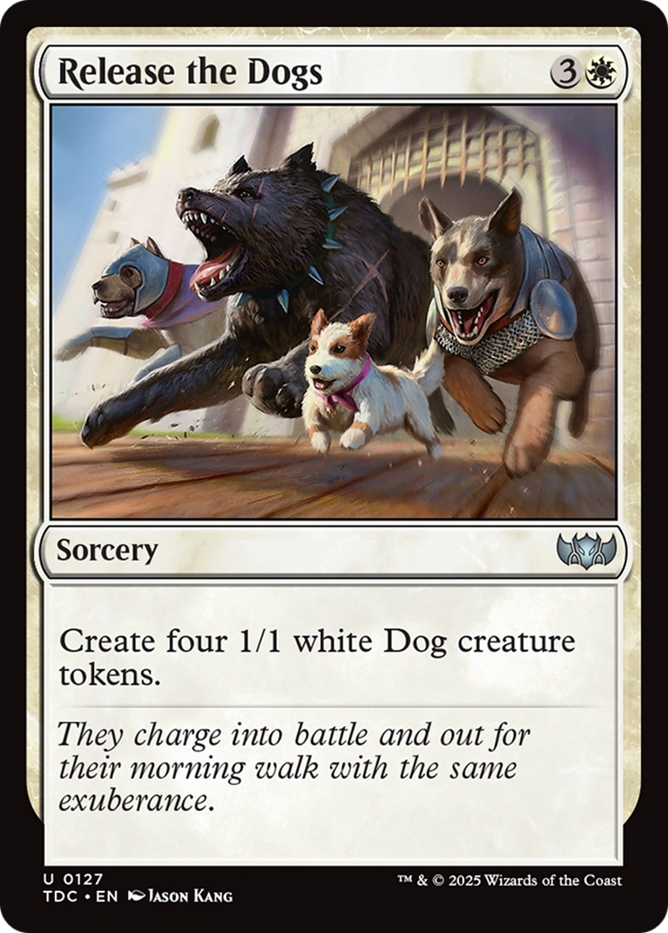 Release the Dogs [Tarkir: Dragonstorm Commander] | Devastation Store