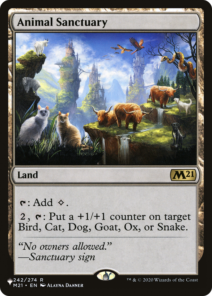 Animal Sanctuary [The List] | Devastation Store