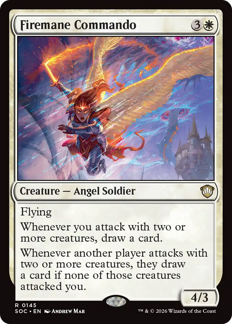 Firemane Commando [Secrets of Strixhaven Commander] | Devastation Store