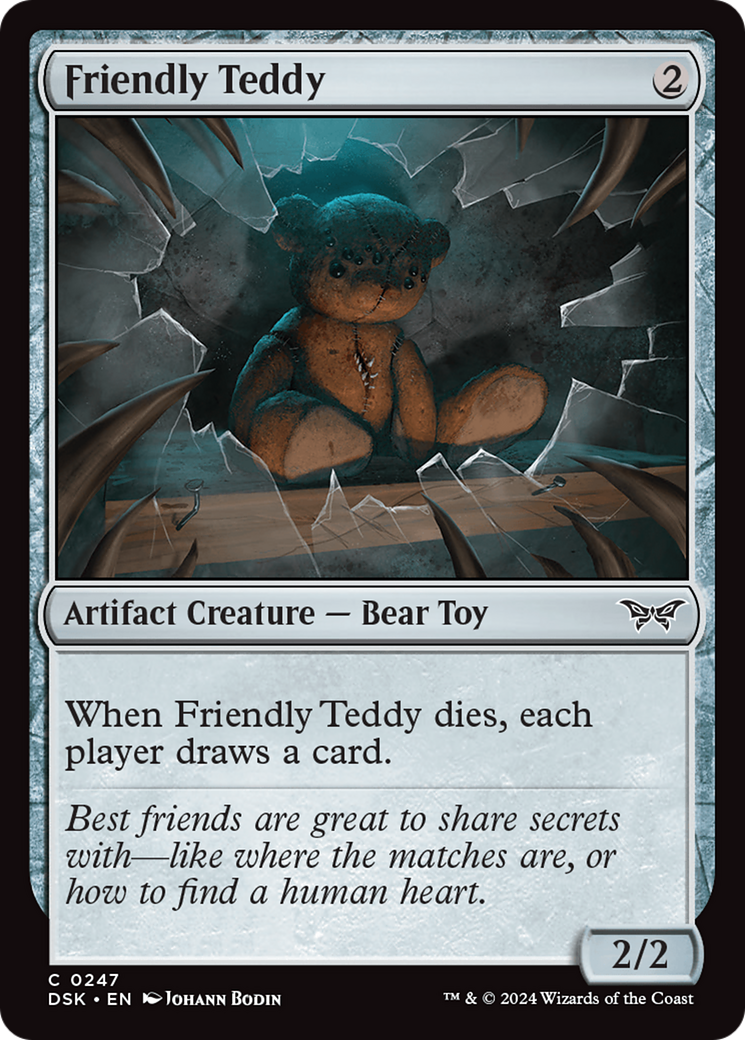 Friendly Teddy [Duskmourn: House of Horror] | Devastation Store