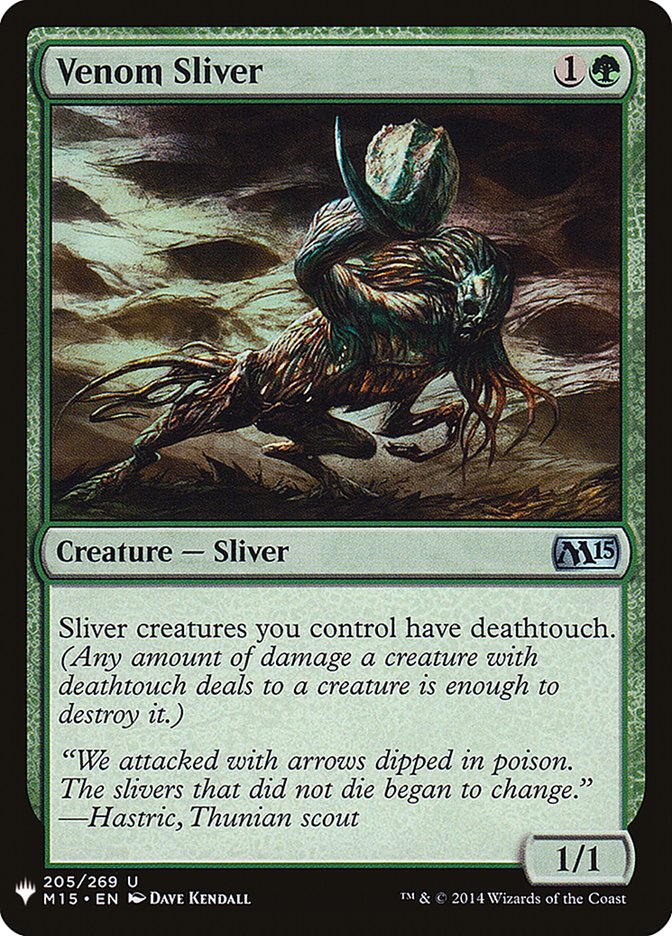 Venom Sliver [Mystery Booster] | Devastation Store