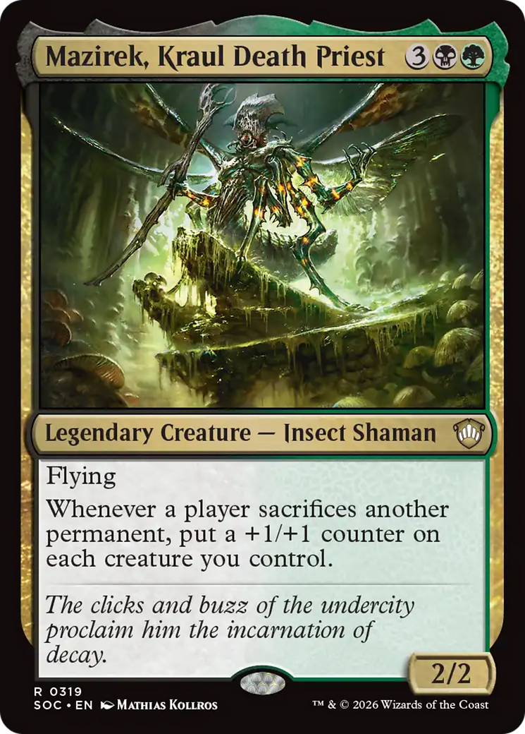 Mazirek, Kraul Death Priest [Secrets of Strixhaven Commander] | Devastation Store