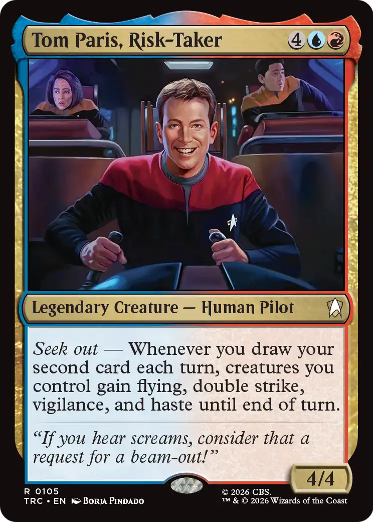 Tom Paris, Risk-Taker [Star Trek Commander] | Devastation Store