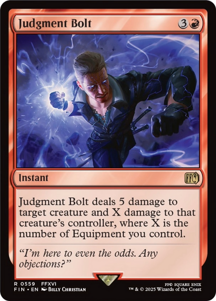 Judgment Bolt [FINAL FANTASY] | Devastation Store