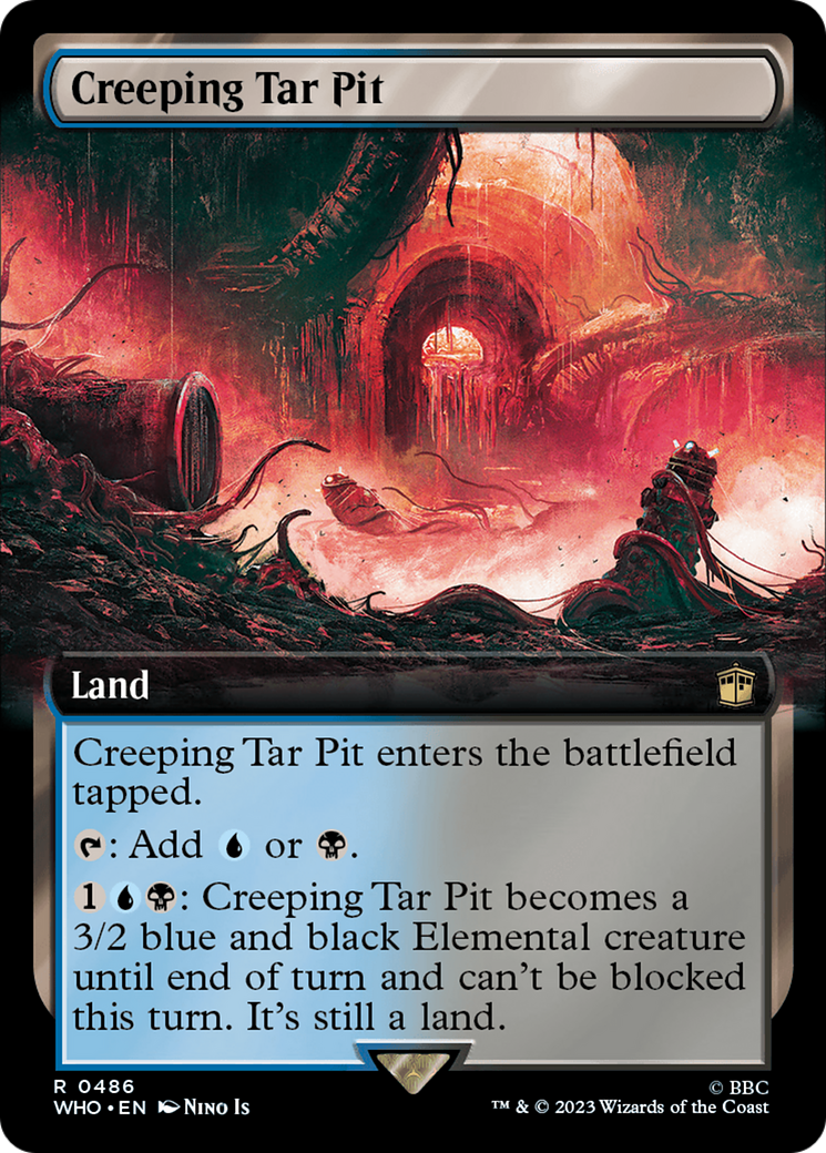 Creeping Tar Pit (Extended Art) [Doctor Who] | Devastation Store