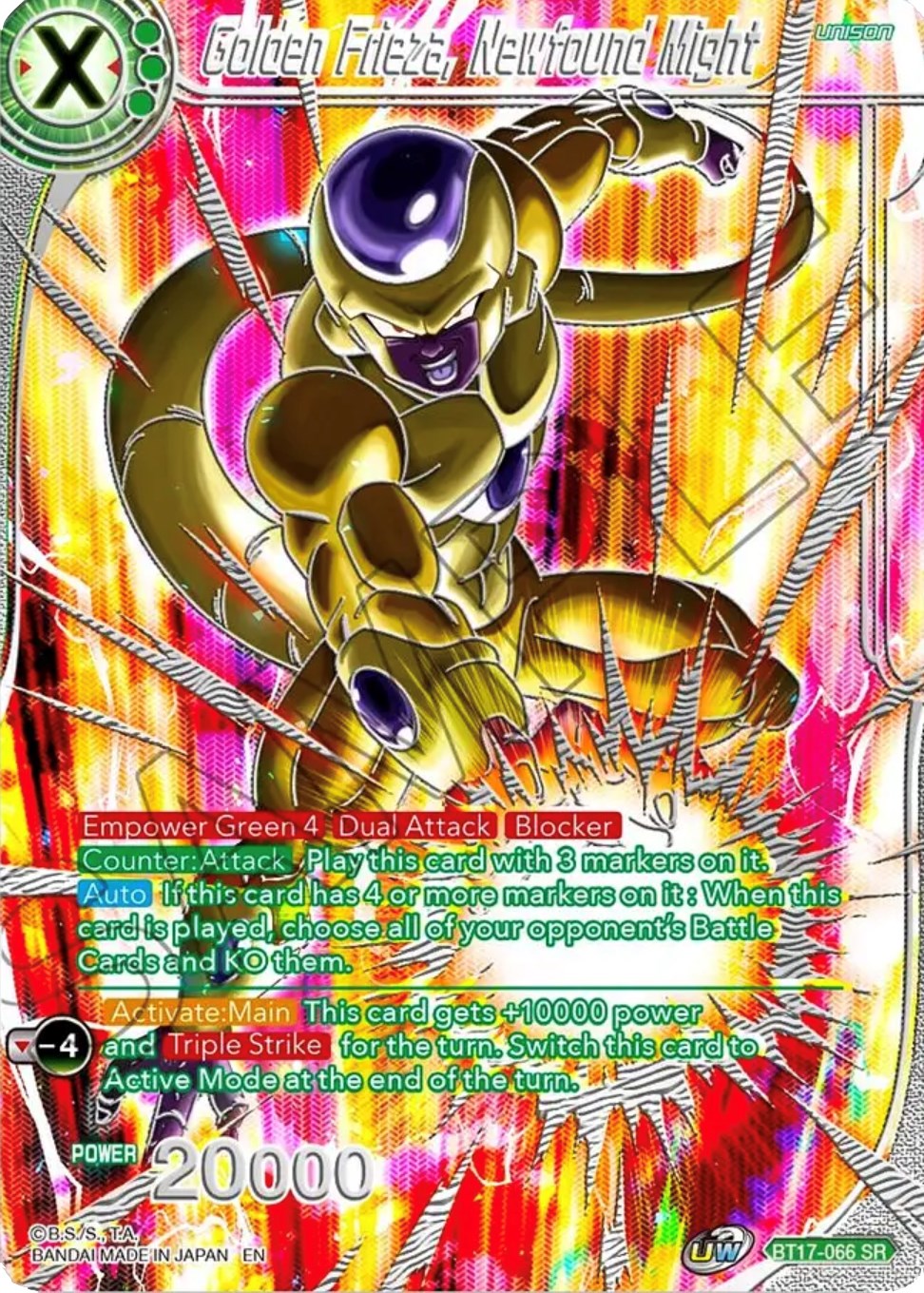 Golden Frieza, Newfound Might (BT17-066) [Collector's Selection Vol. 3] | Devastation Store