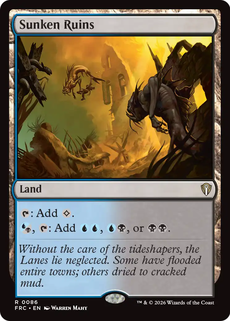 Sunken Ruins [Reality Fracture Commander] | Devastation Store