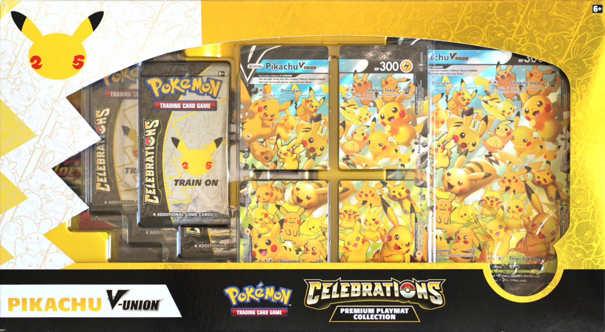 Celebrations: 25th Anniversary - Premium Playmat Collection (Pikachu V-Union) | Devastation Store
