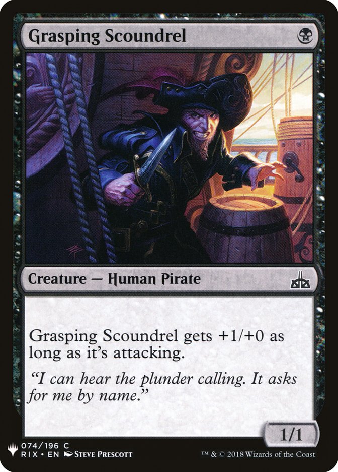 Grasping Scoundrel [Mystery Booster] | Devastation Store