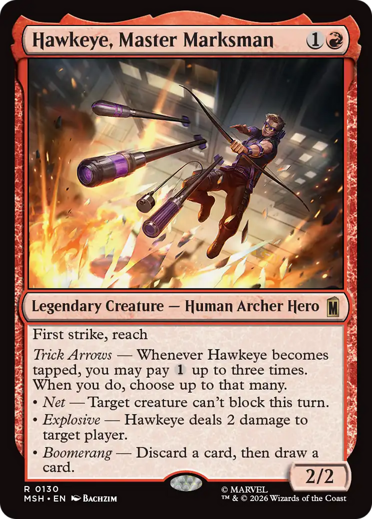 Hawkeye, Master Marksman [Marvel Super Heroes] | Devastation Store