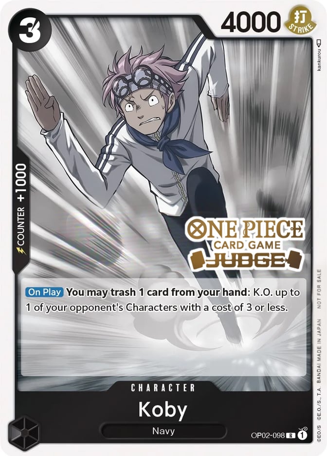 Koby (Judge) [One Piece Promotion Cards] | Devastation Store