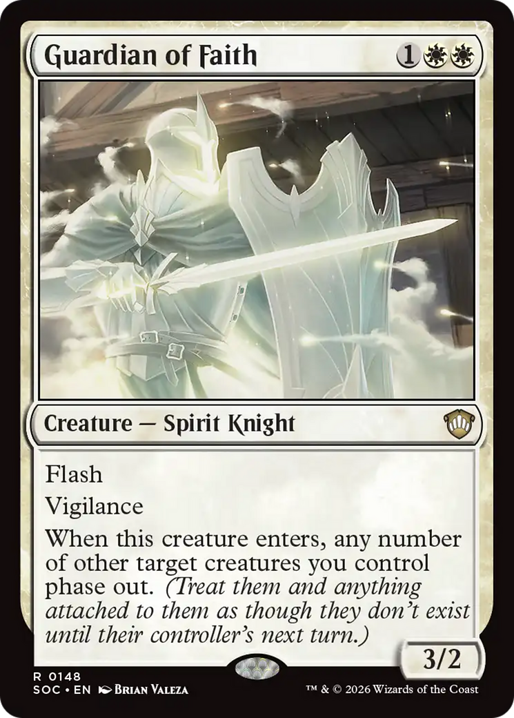 Guardian of Faith [Secrets of Strixhaven Commander] | Devastation Store