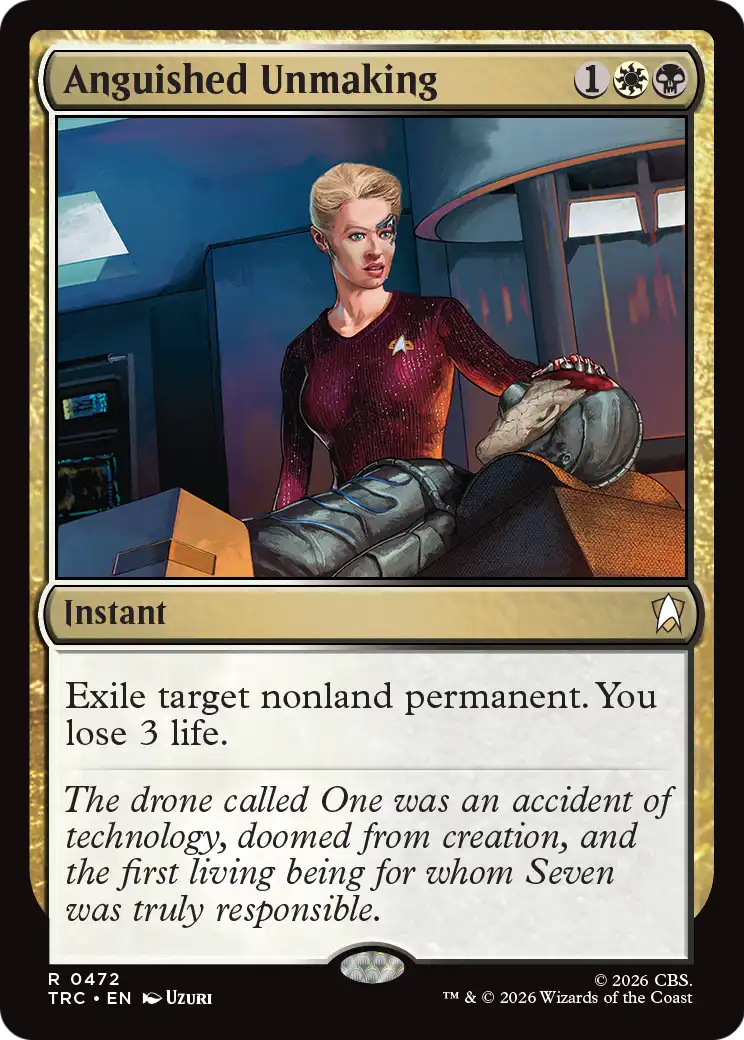 Anguished Unmaking (Surge Foil) [Star Trek Commander] | Devastation Store
