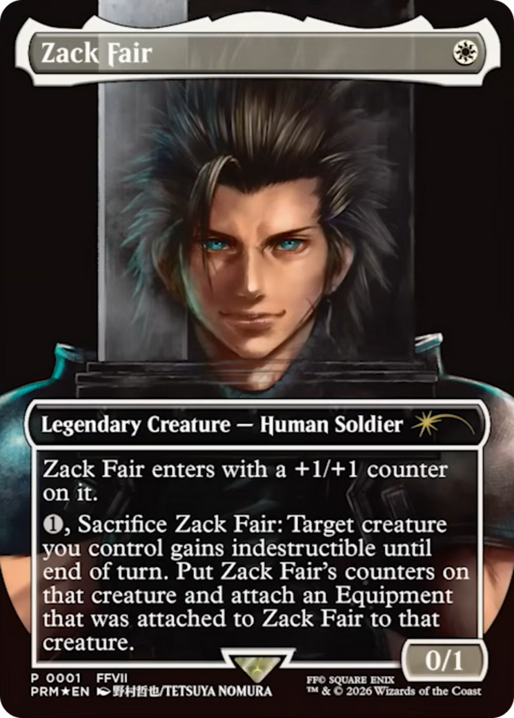 Zack Fair [Media Promos] | Devastation Store