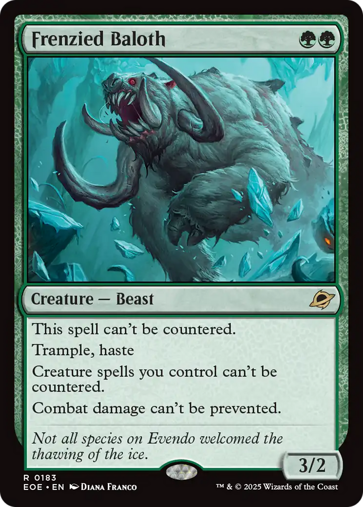 Frenzied Baloth [Edge of Eternities] | Devastation Store