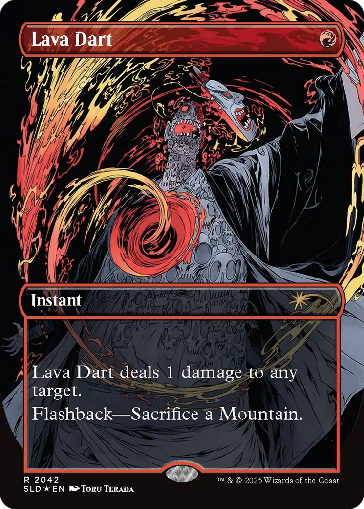 Lava Dart (Raised Foil) [Secret Lair Drop Series] | Devastation Store