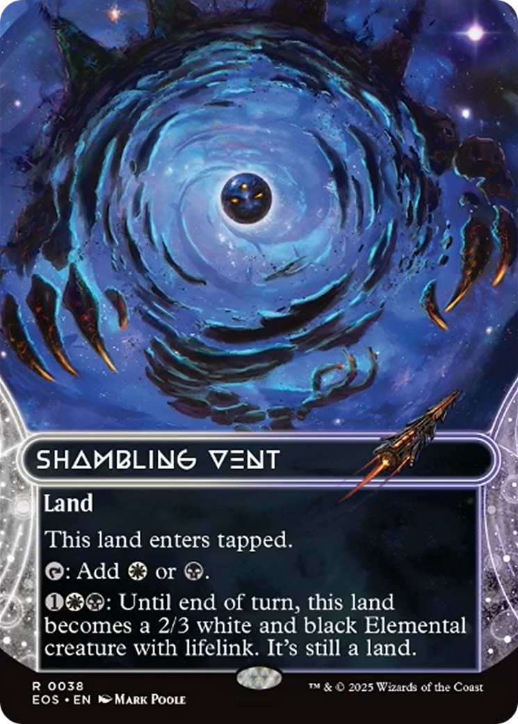 Shambling Vent (0038) (Borderless) [Edge of Eternities: Stellar Sights] | Devastation Store