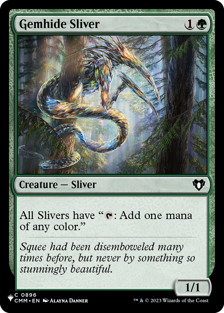 Gemhide Sliver (CMM) [The List] | Devastation Store