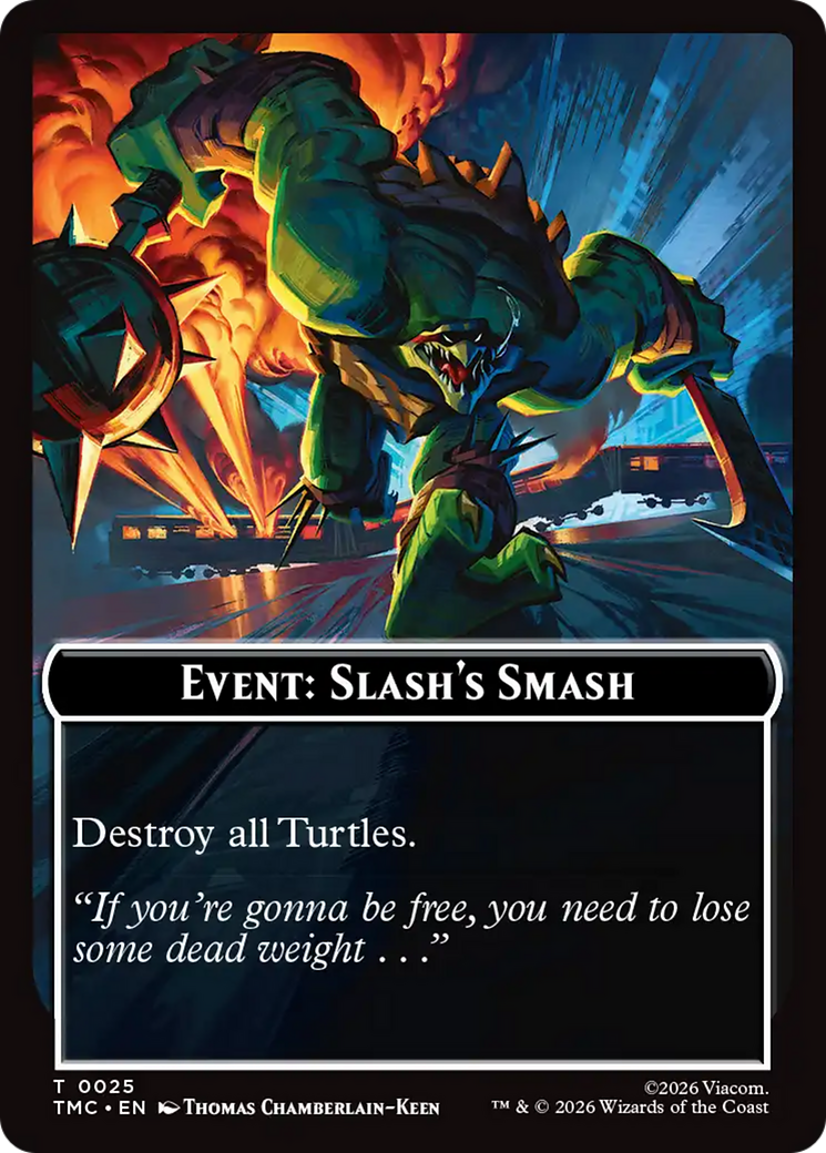 Event: Slash's Smash [Teenage Mutant Ninja Turtles Commander Tokens] | Devastation Store