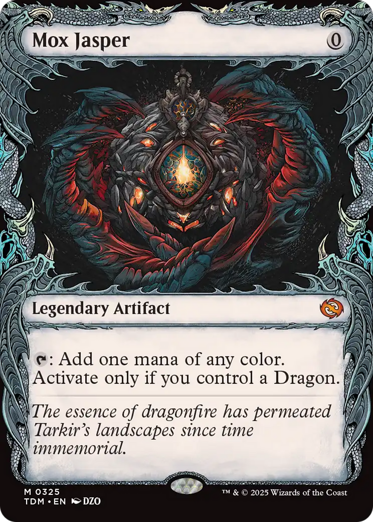 Mox Jasper (Showcase) [Tarkir: Dragonstorm] | Devastation Store