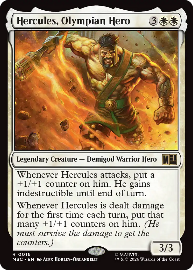 Hercules, Olympian Hero [Marvel Super Heroes Commander] | Devastation Store