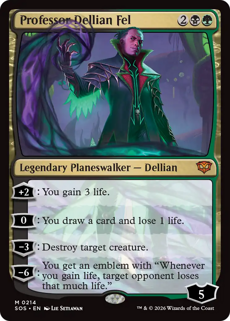 Professor Dellian Fel [Secrets of Strixhaven] | Devastation Store